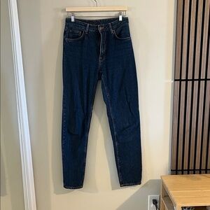 Nudie Jeans Dark Blue Breezy Britt Jeans